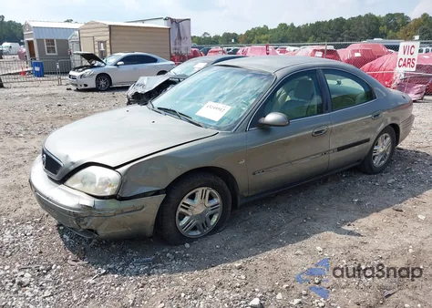 2001 Mercury Sable Ls Premium из США, поврежденный, VIN 1MEHM55S81G606071